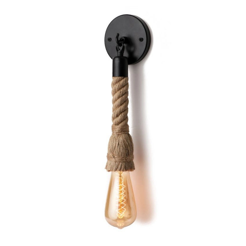 jute rope wall lamp