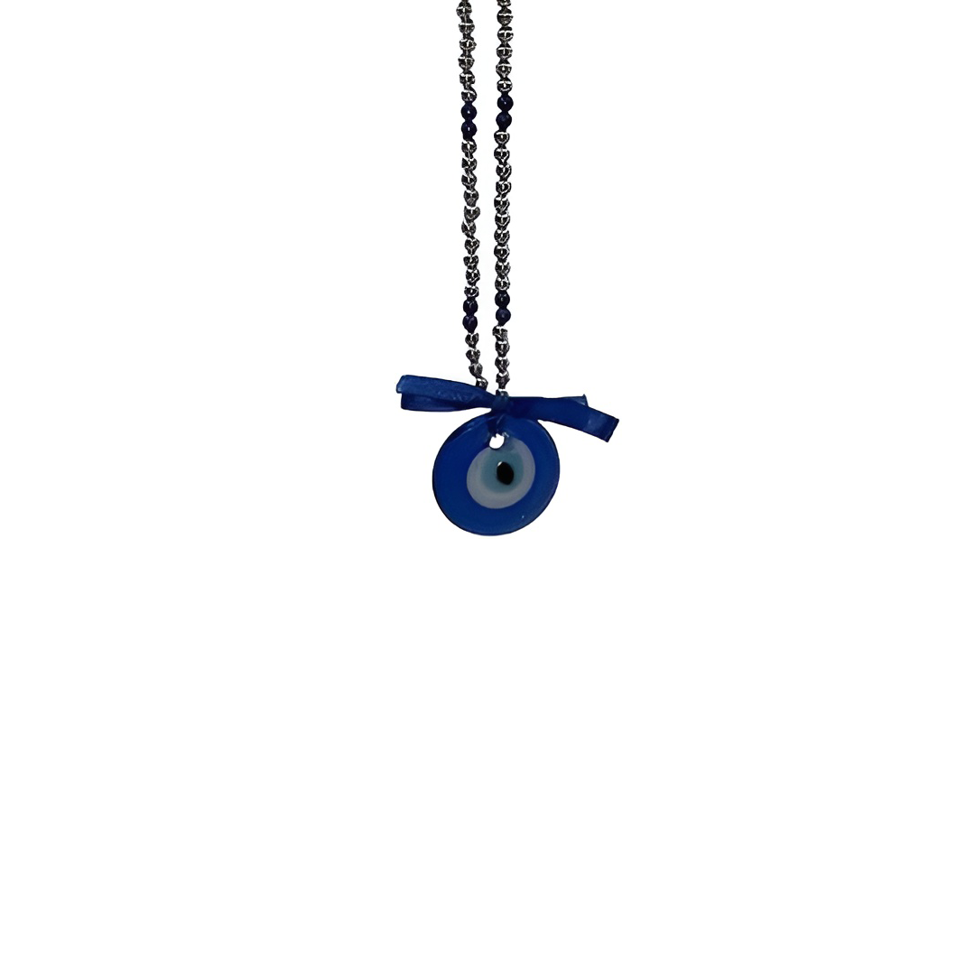 Blue Eye Arabic Pendant - Mirror Accessory (S)