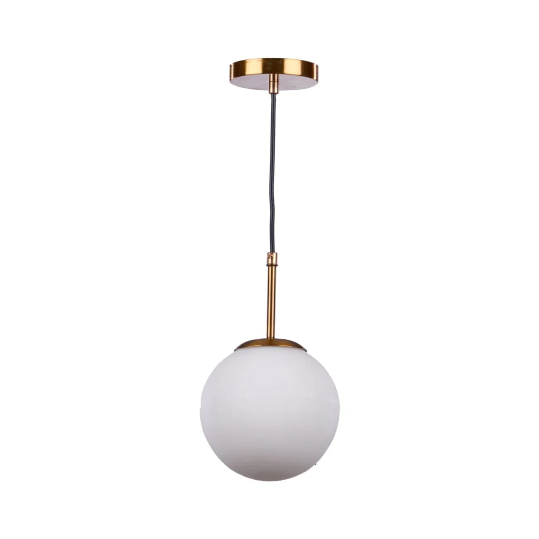1-Light Opal Pendant Gold