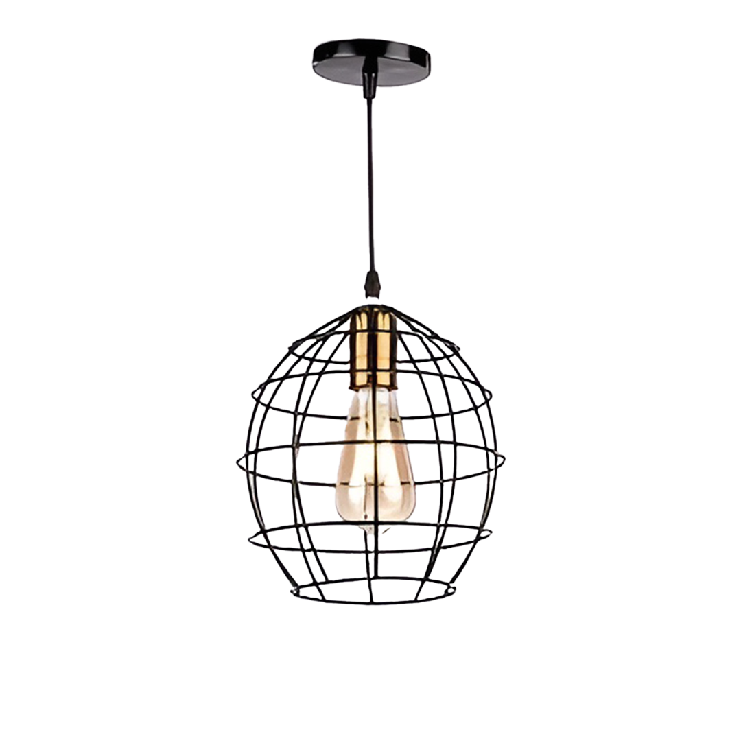 Black Acrylic Chandelier - LED, Touch Control