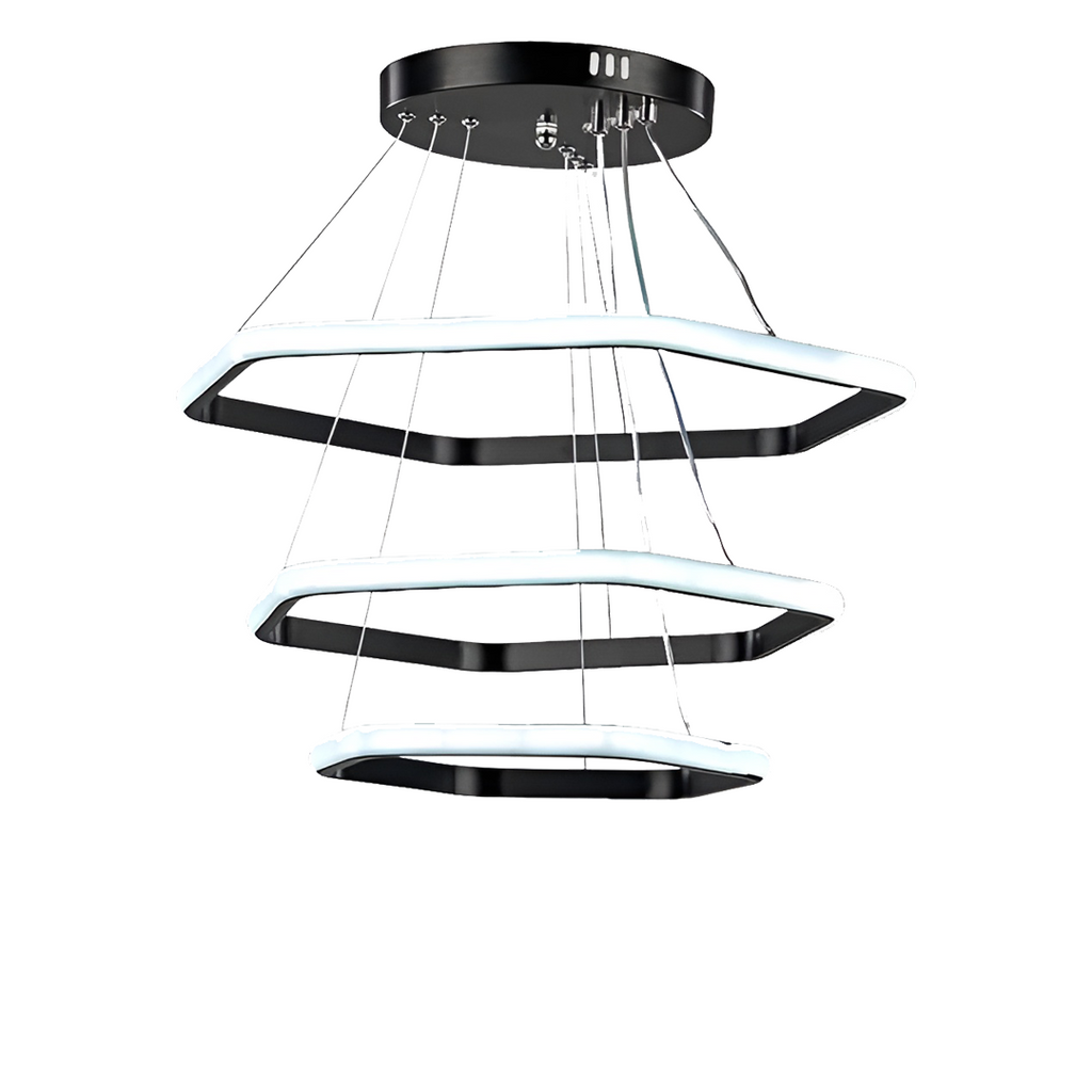 LHB-7003 Modern Hexagonal LED Chandelier