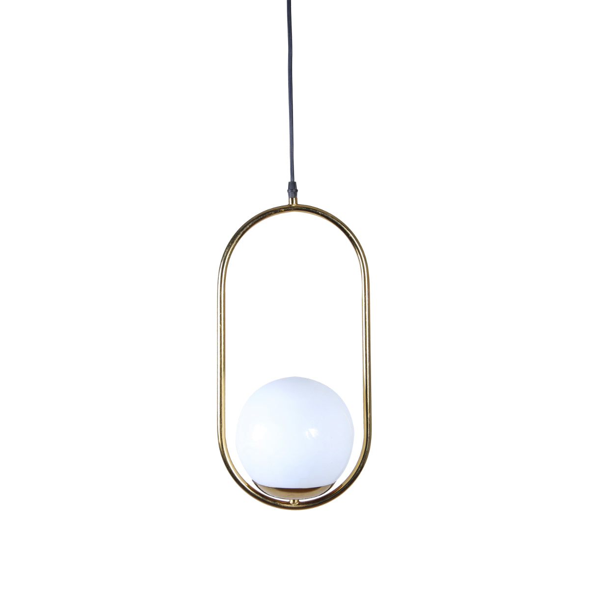 Riata 1-Light Gold Pendant