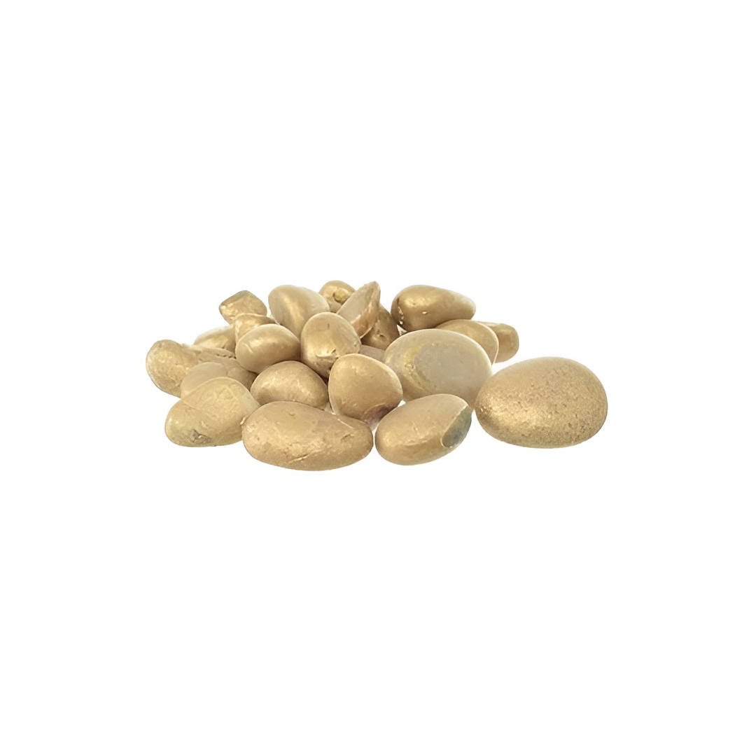 Large Gardening Stones in One Pack (700g) - Gold