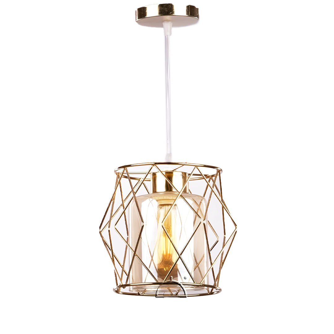 Modern Chandelier, Aztec Roof Chandelier