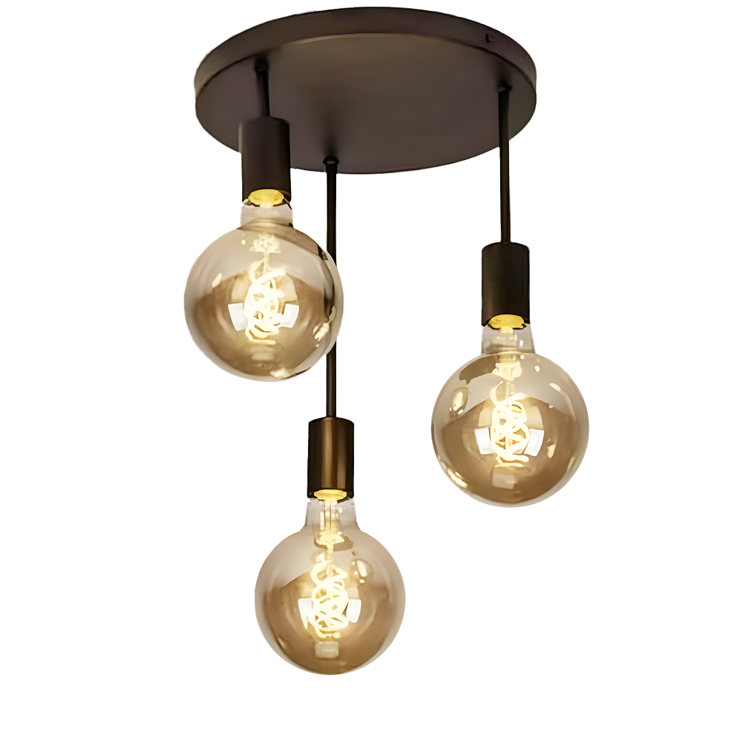 Wired Chandelier - Black