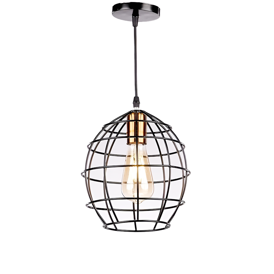 Modern Black Acrylic Chandelier - LED, Touch Control