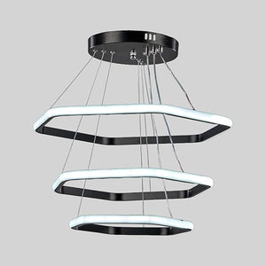 LHB-7003 Modern Hexagonal LED Chandelier
