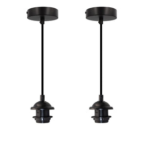 Pendant Lamp Kit (2 Pack) – Black