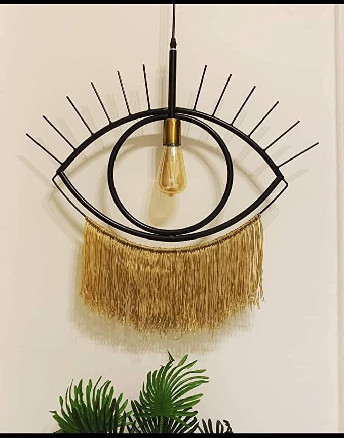 Modern Eye Shaped Pendant Chandelier - medium
