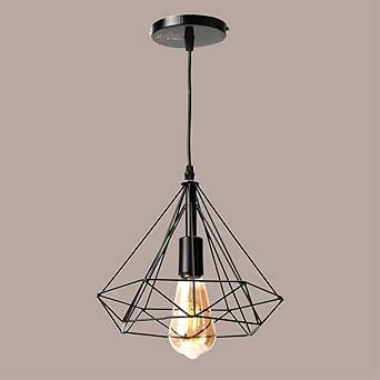Diamond Cluster Pendant Light (with Bulb)