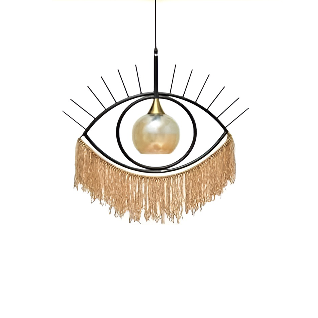 Modern Eye Shaped Pendant Chandelier - medium