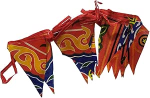Ramadan Decoration Hanging Branch Khayameya Fabric 5 Meters - Red