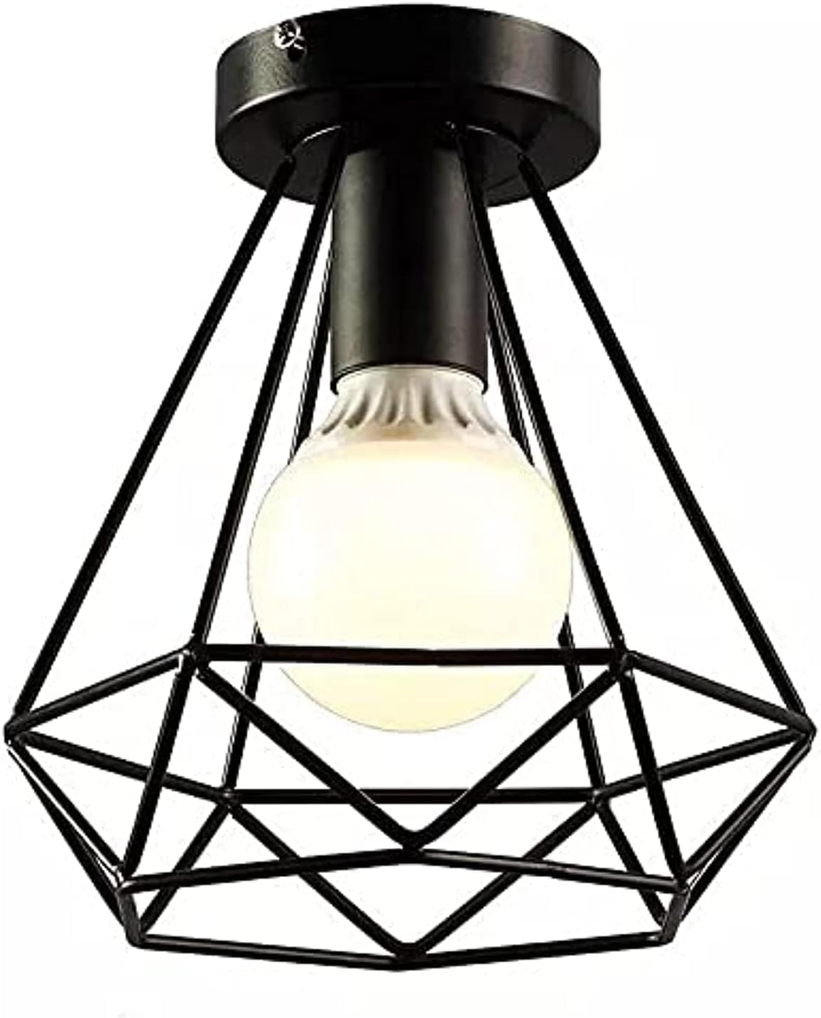 Black Ceiling and Wall Lamp.