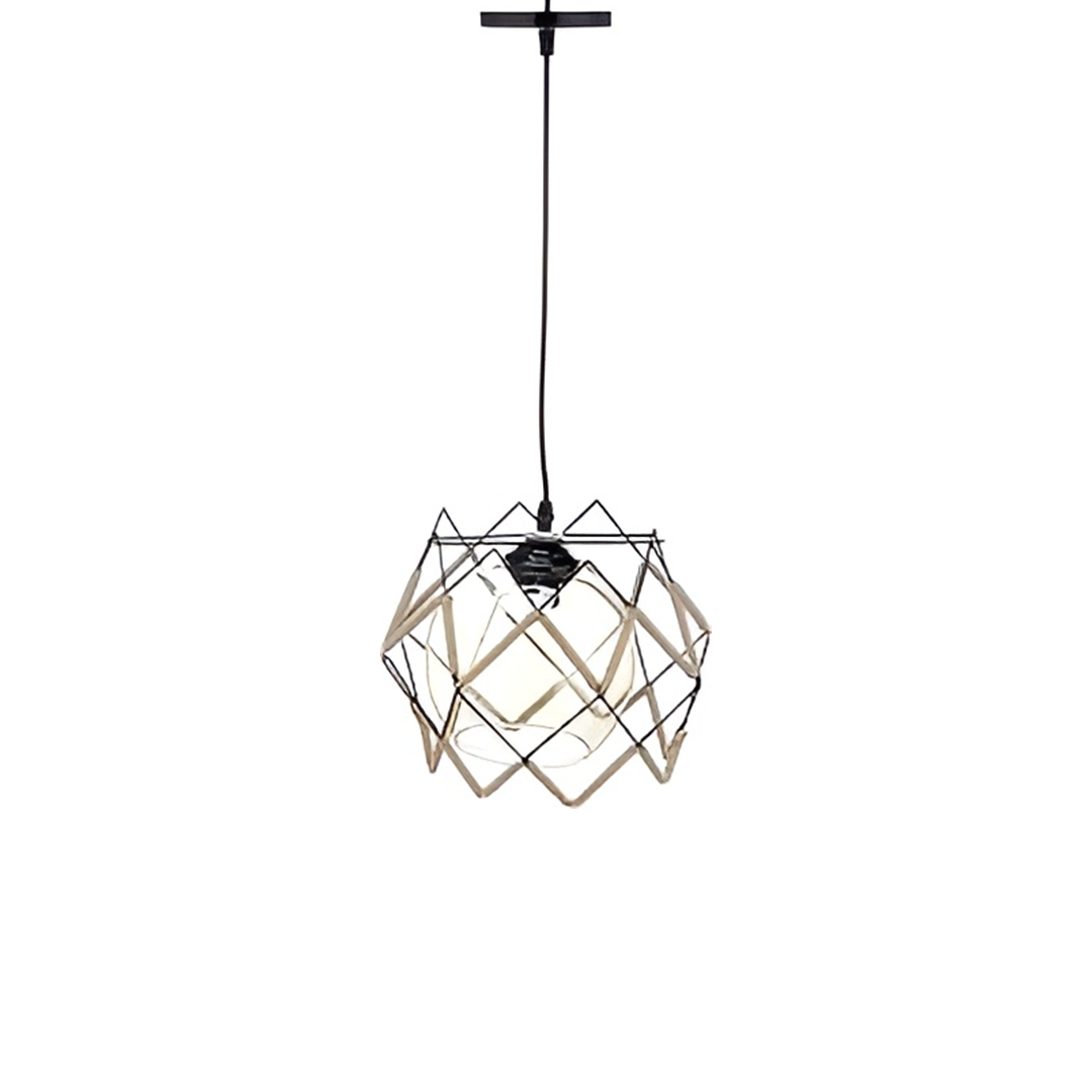 Rope Black, Pendant Light