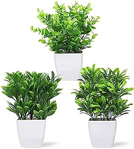 3-Pack Mini Faux Plants.