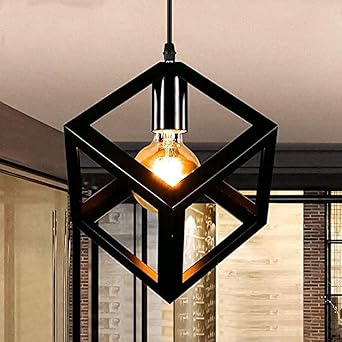 Modern Ceiling Pendant Light, Black