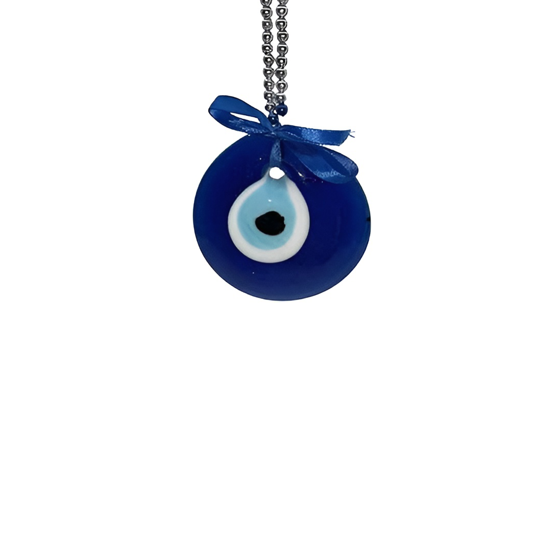 Blue Eye Arabic Pendant - Mirror Accessory (L)