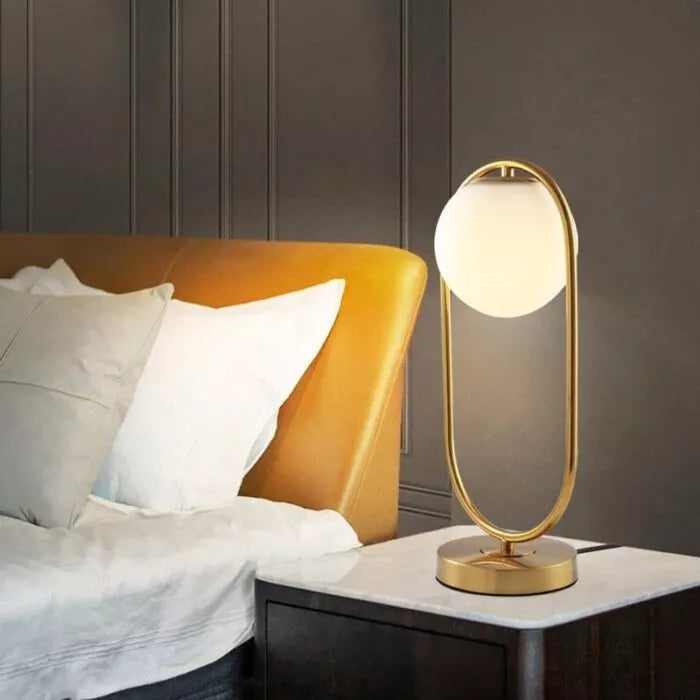 Oval lampshade