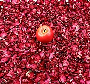 Dried Rose Petals, 500g - Red