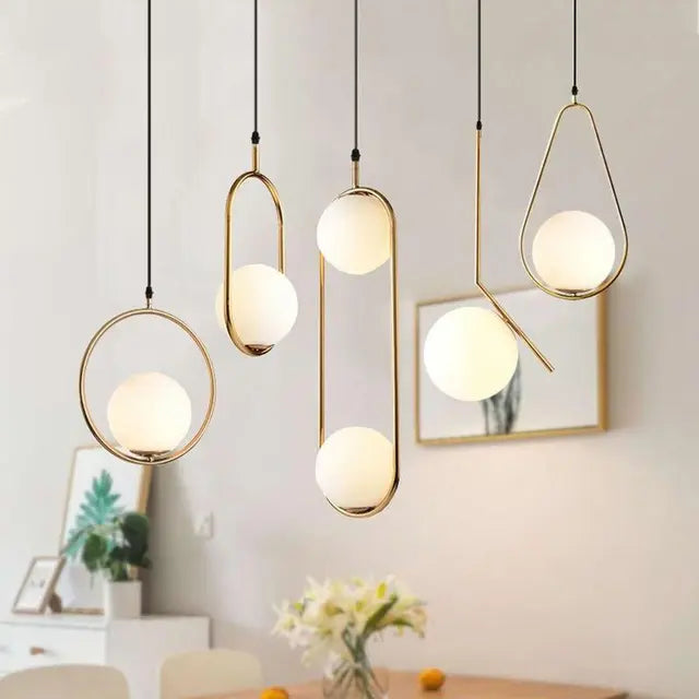 De Landa Gold Chandelier