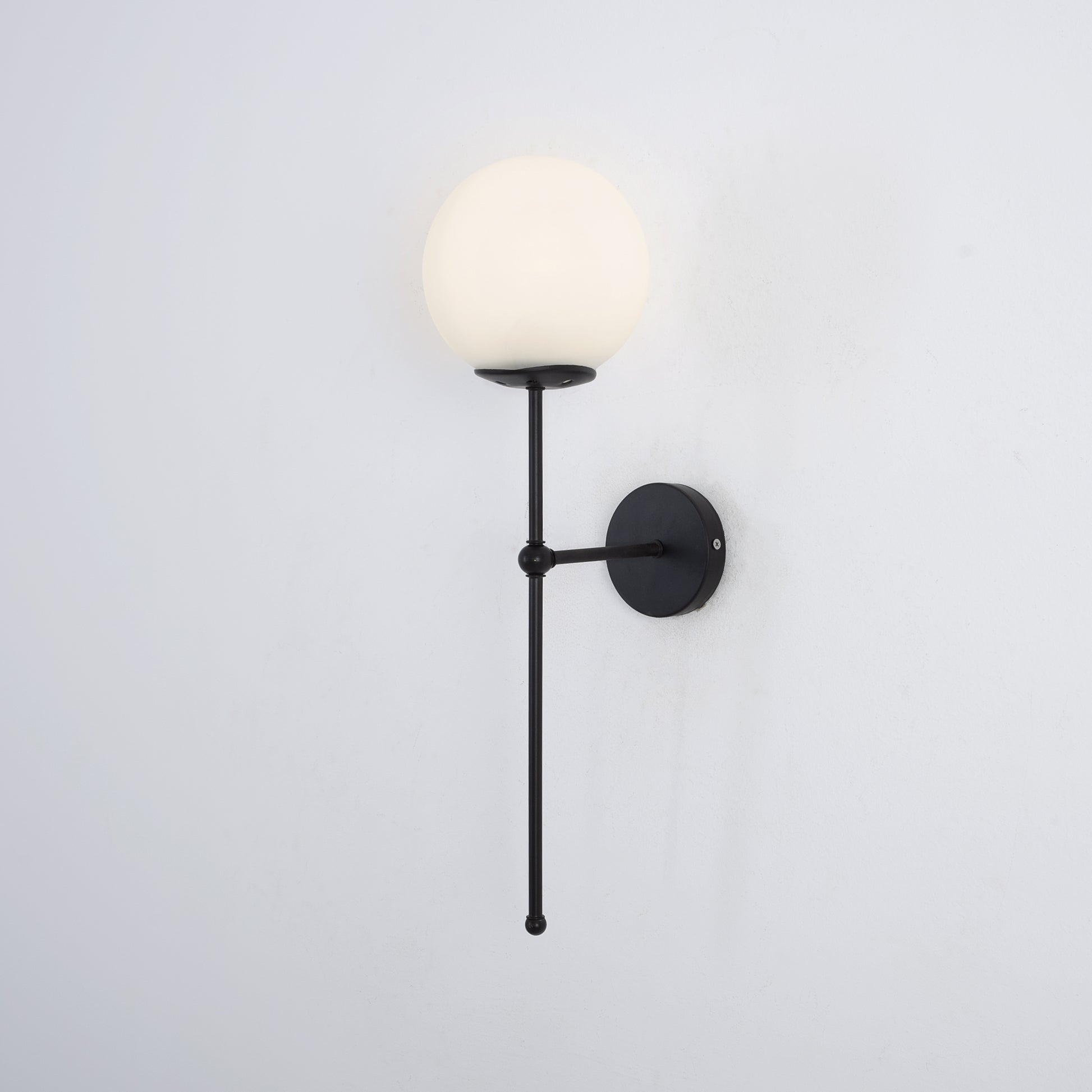 One Light Black Latin Applique