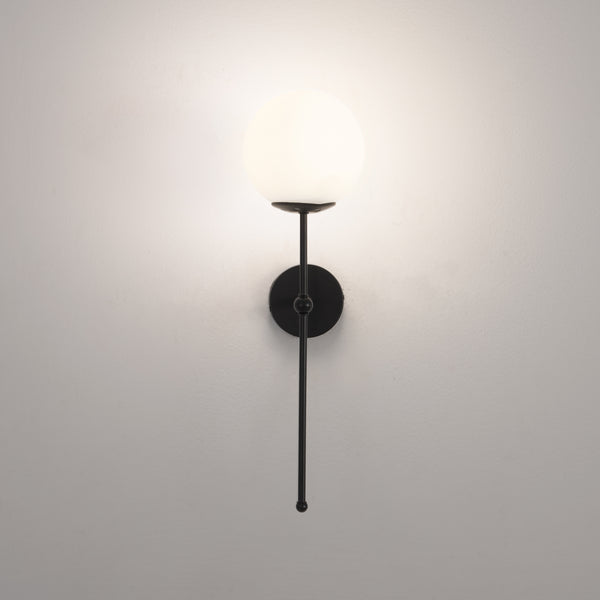 Ltain 1 Light Black Wall Lamp