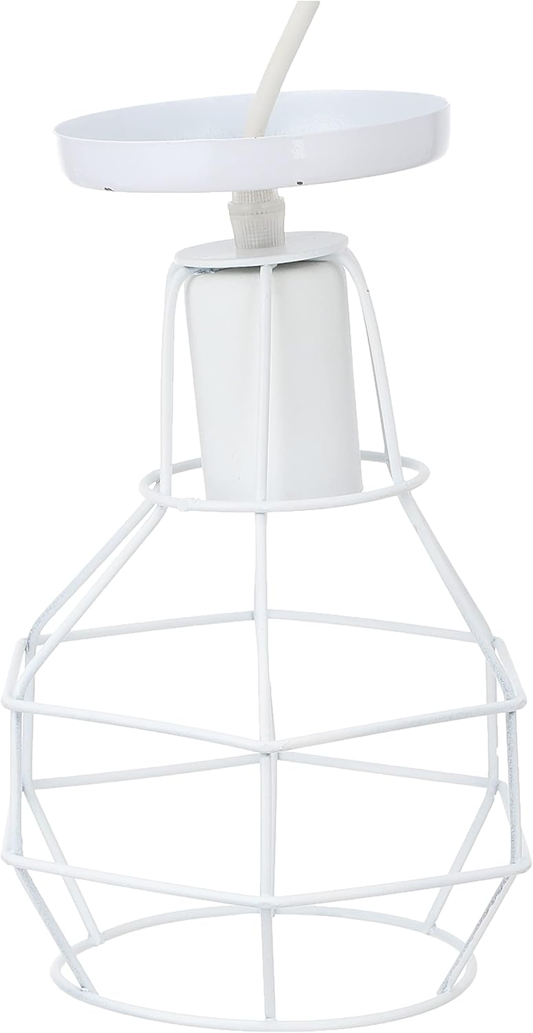 Bomb fit pendant light - White