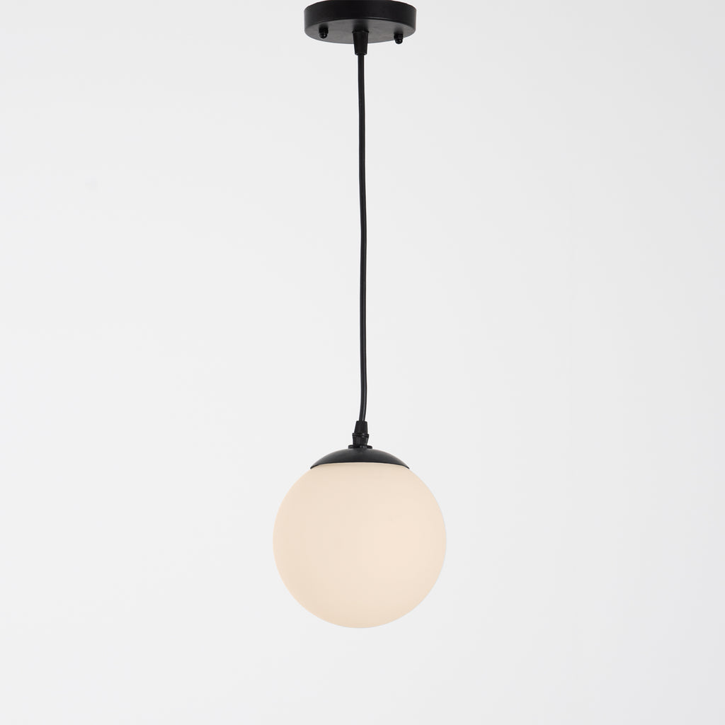 Ossian 1-Light Pendant Black x White