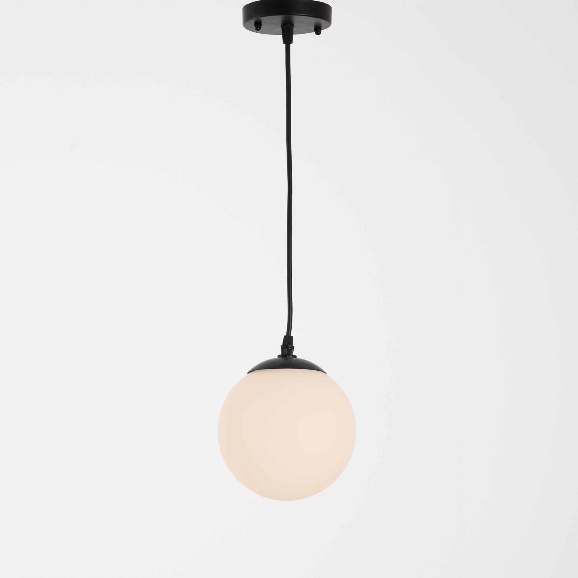 Ossian 1-Light Pendant Black x White